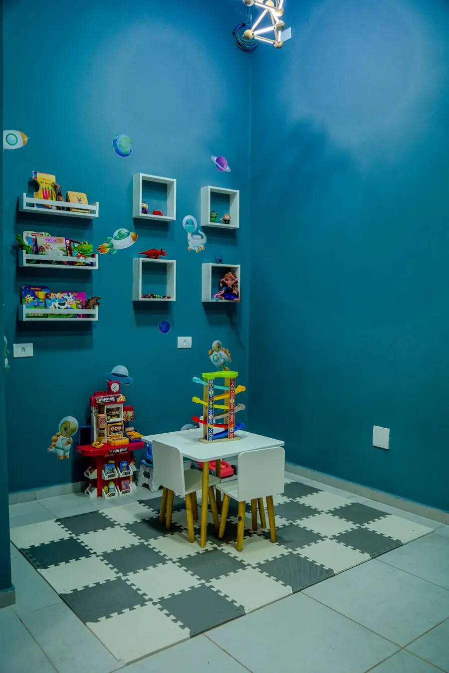 Sala infantil da ProNeuro para fisioterapia neurofuncional